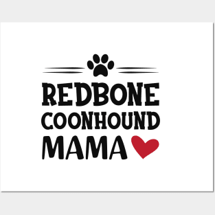 Redbone Coonhound Mama Posters and Art